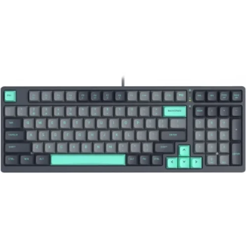 Клавиатура A4Tech Fstyler FS300 механическая черный/серый USB for gamer LED (FS300 PANDA ROCK)